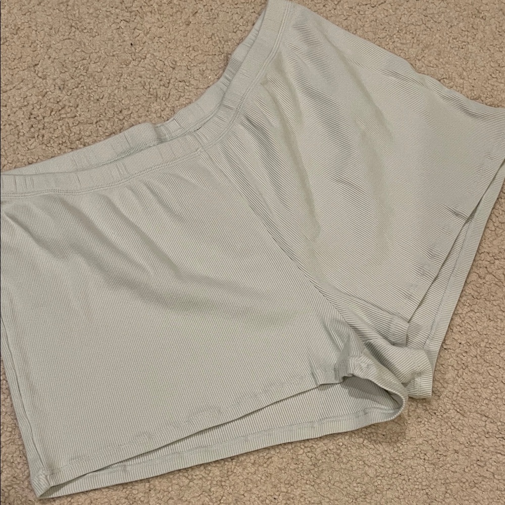 Skims Women's Light Green Sleep Shorts